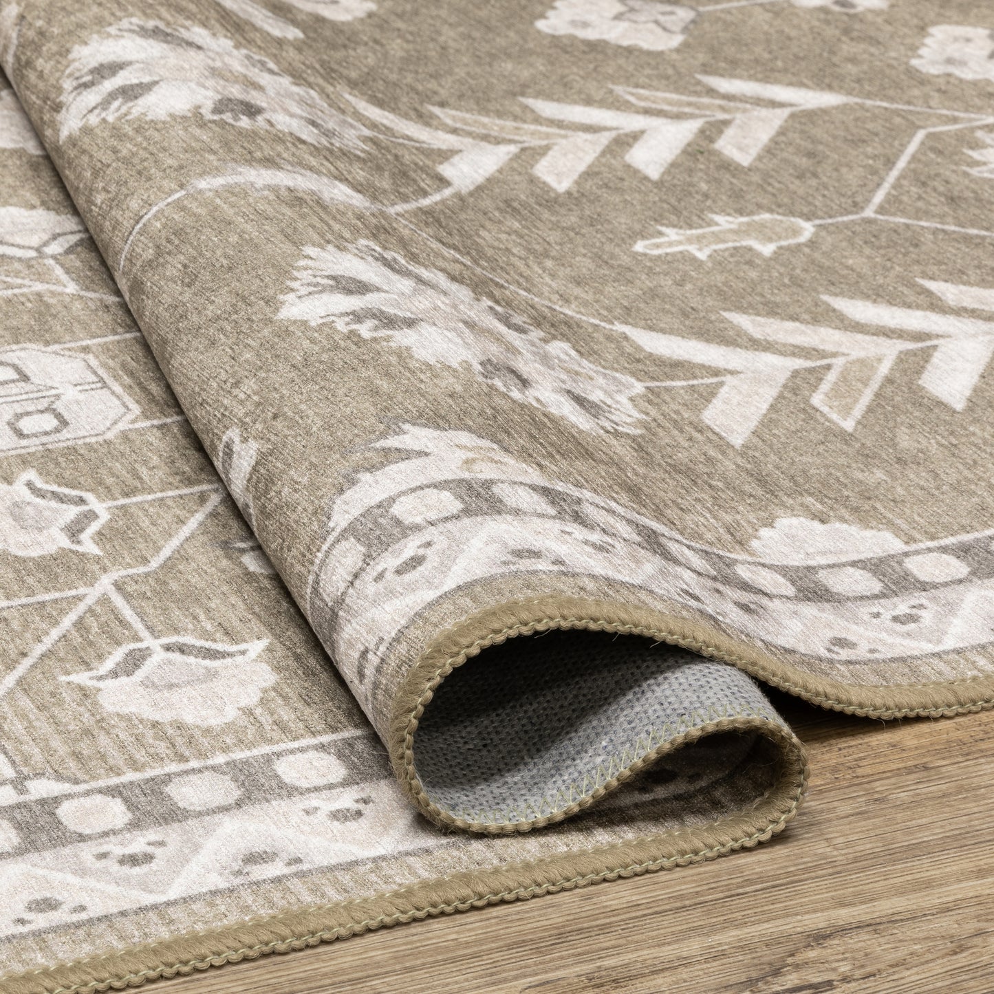 Oriental Weavers Addison  Brown Ivory Traditional