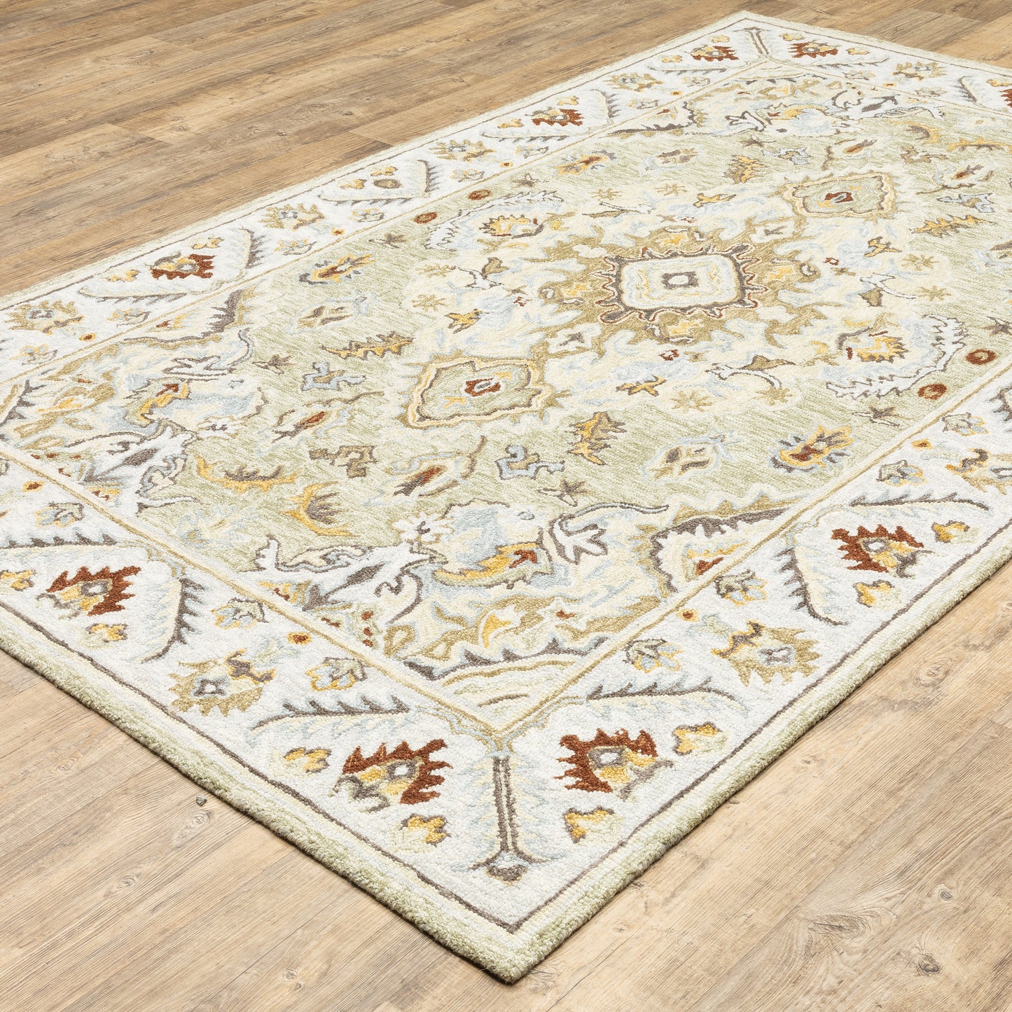 Oriental Weavers Alfresco  Ivory Beige Traditional