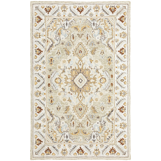 Oriental Weavers Alfresco  Ivory Beige Traditional