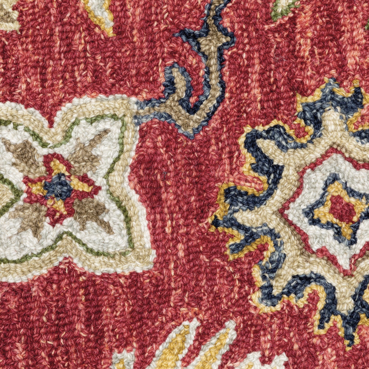 Oriental Weavers Alfresco  Red Blue Traditional