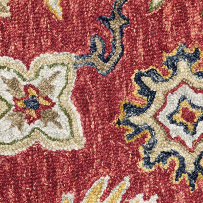 Oriental Weavers Alfresco  Red Blue Traditional
