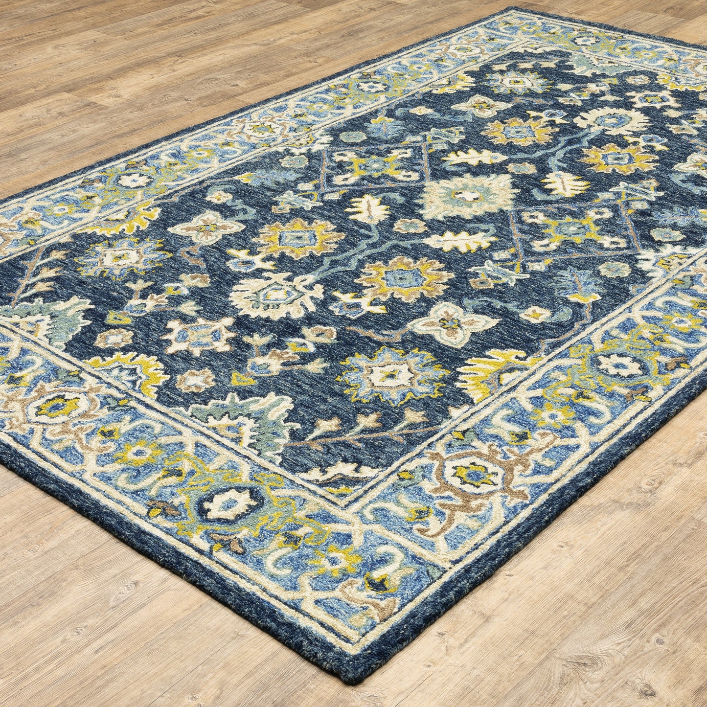Oriental Weavers Alfresco  Navy Blue Traditional
