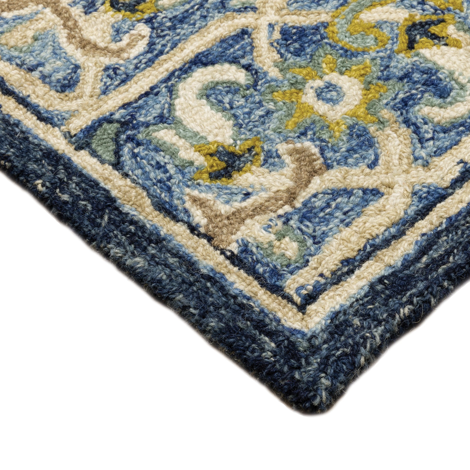 Oriental Weavers Alfresco  Navy Blue Traditional
