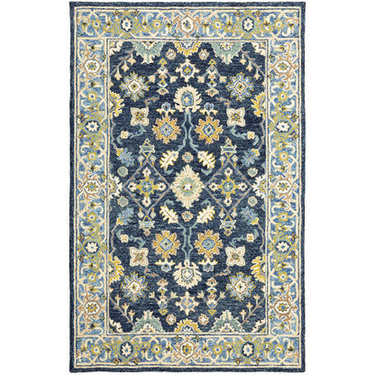 Oriental Weavers Alfresco  Navy Blue Traditional