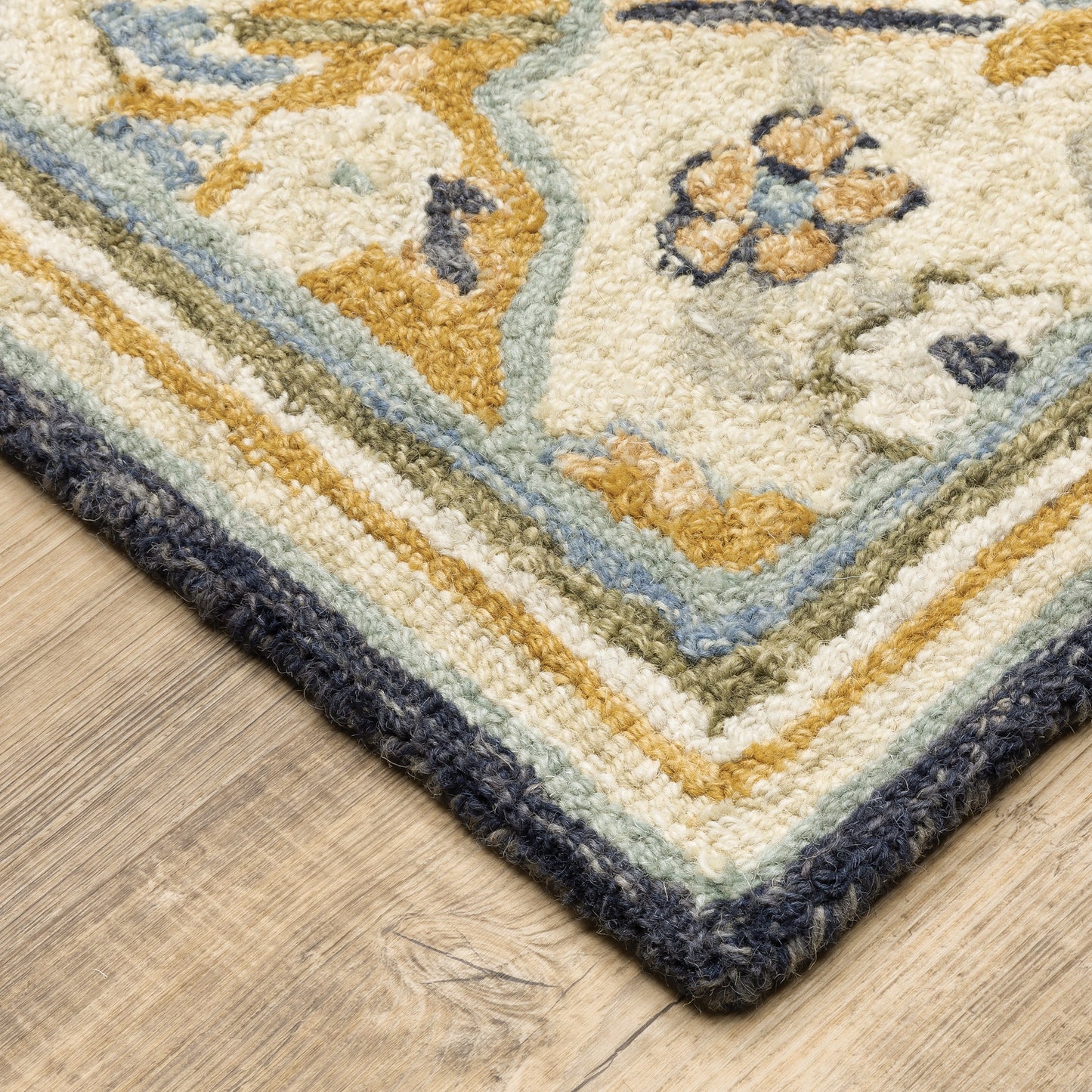 Oriental Weavers Alfresco  Blue Gold Traditional