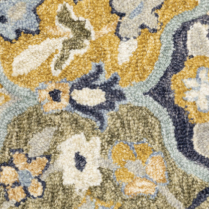 Oriental Weavers Alfresco  Blue Gold Traditional