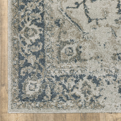 Oriental Weavers Alton  Gray Blue Traditional