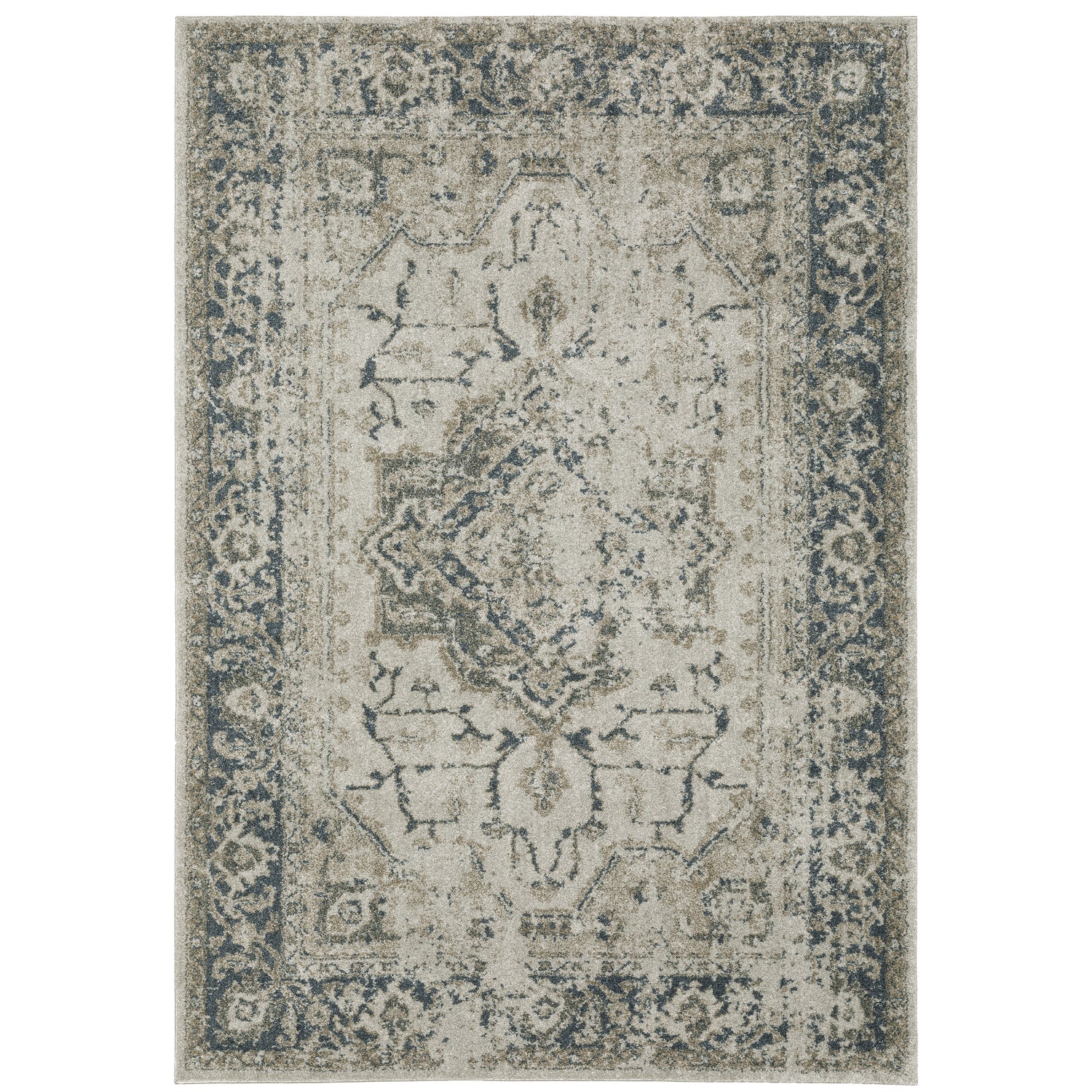 Oriental Weavers Alton  Gray Blue Traditional