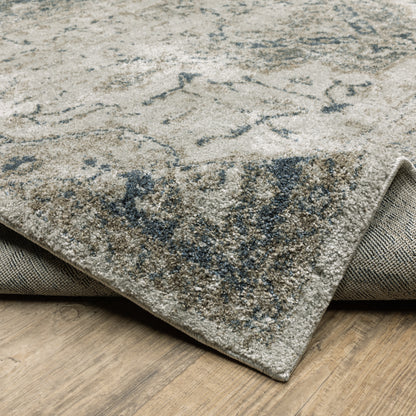 Oriental Weavers Alton  Gray Blue Traditional