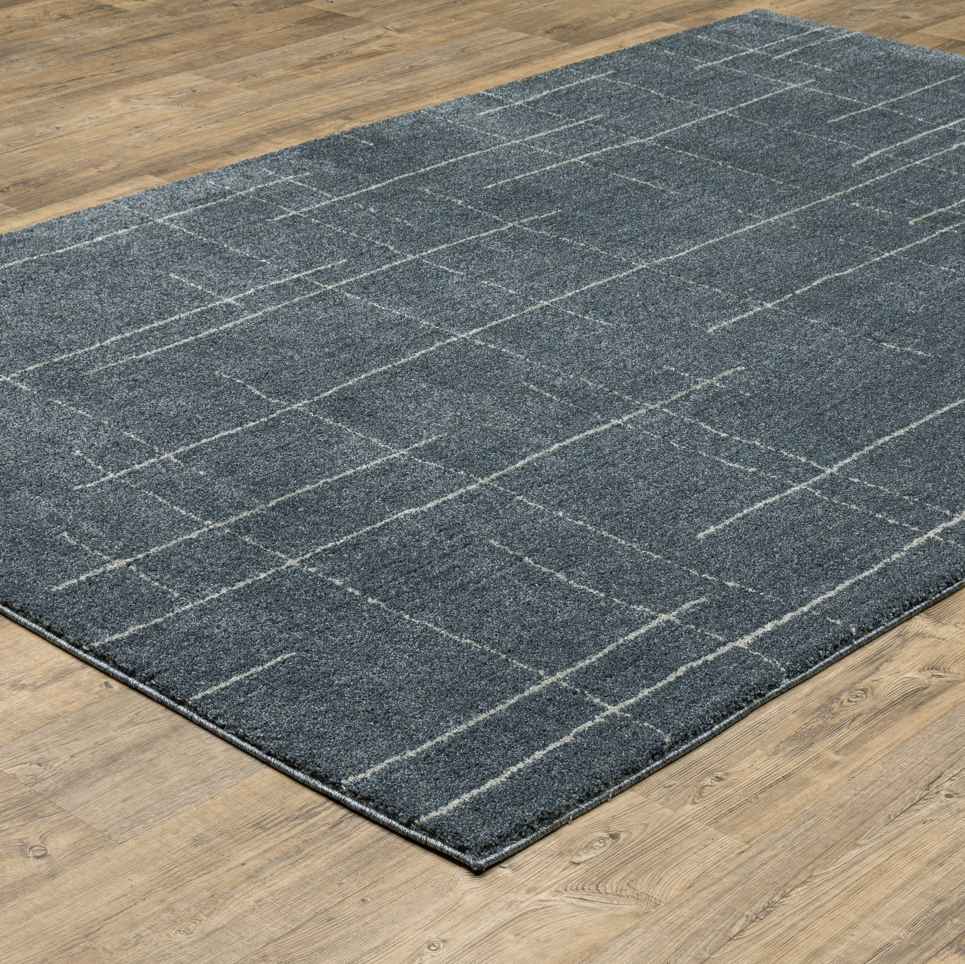 Oriental Weavers Alton  Blue Gray Modern & Contemporary