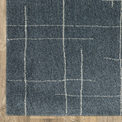 Oriental Weavers Alton  Blue Gray Modern & Contemporary