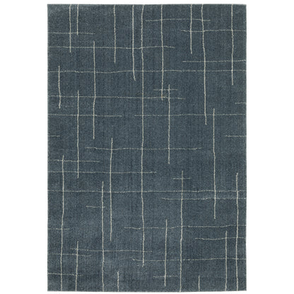 Oriental Weavers Alton  Blue Gray Modern & Contemporary