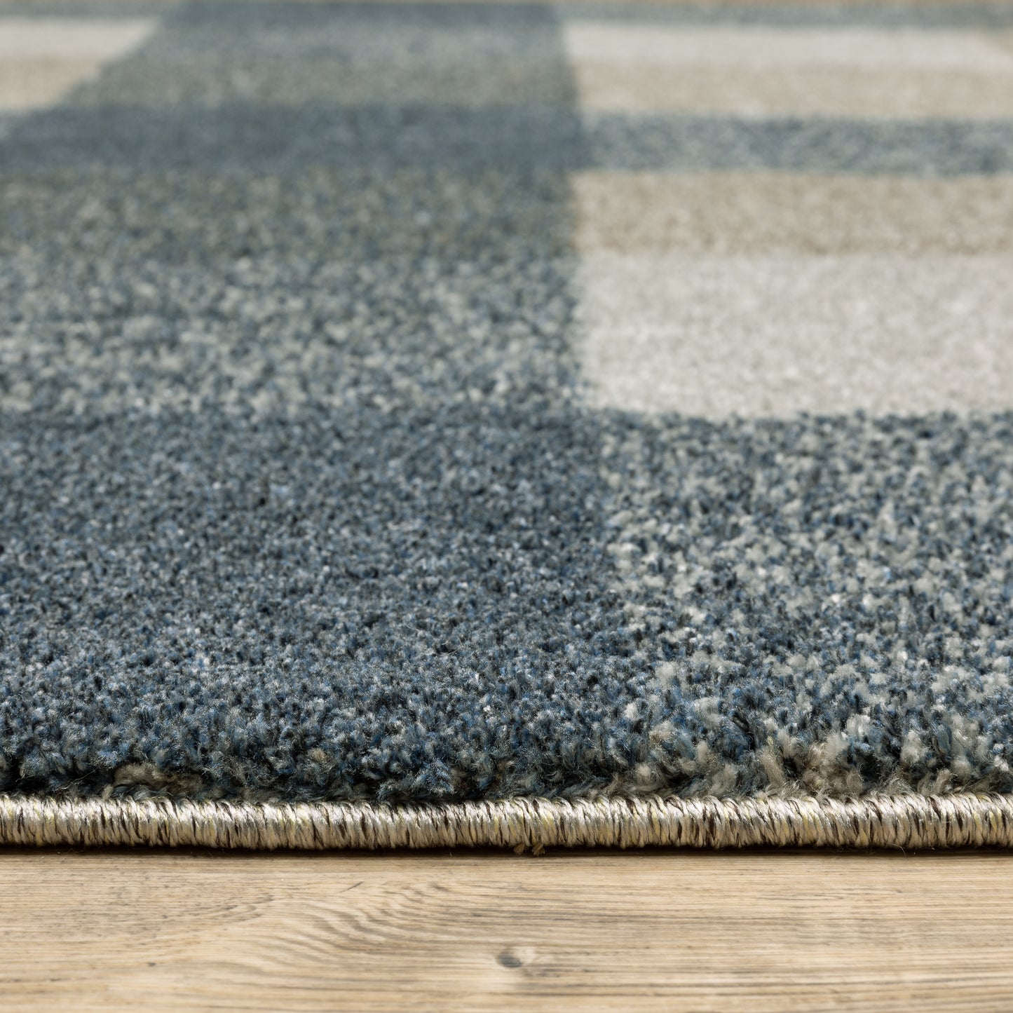 Oriental Weavers Alton  Teal Grey Farmhouse