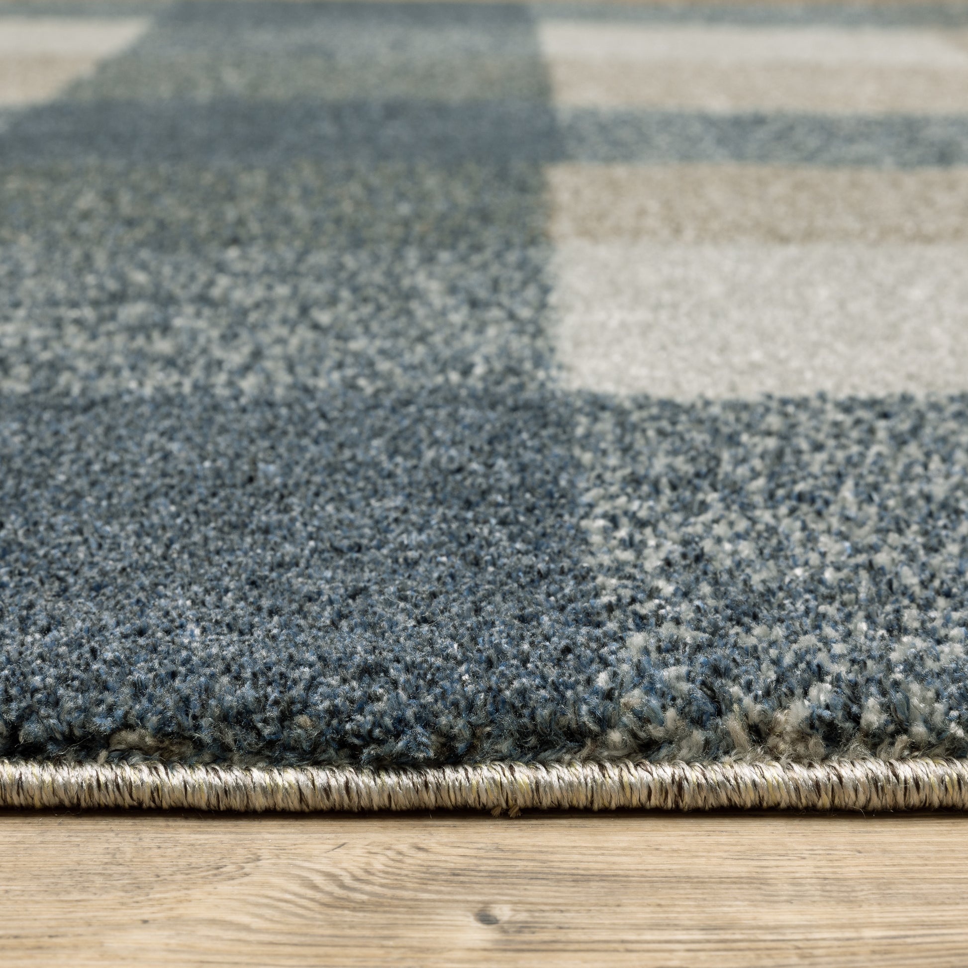 Oriental Weavers Alton  Teal Grey Farmhouse