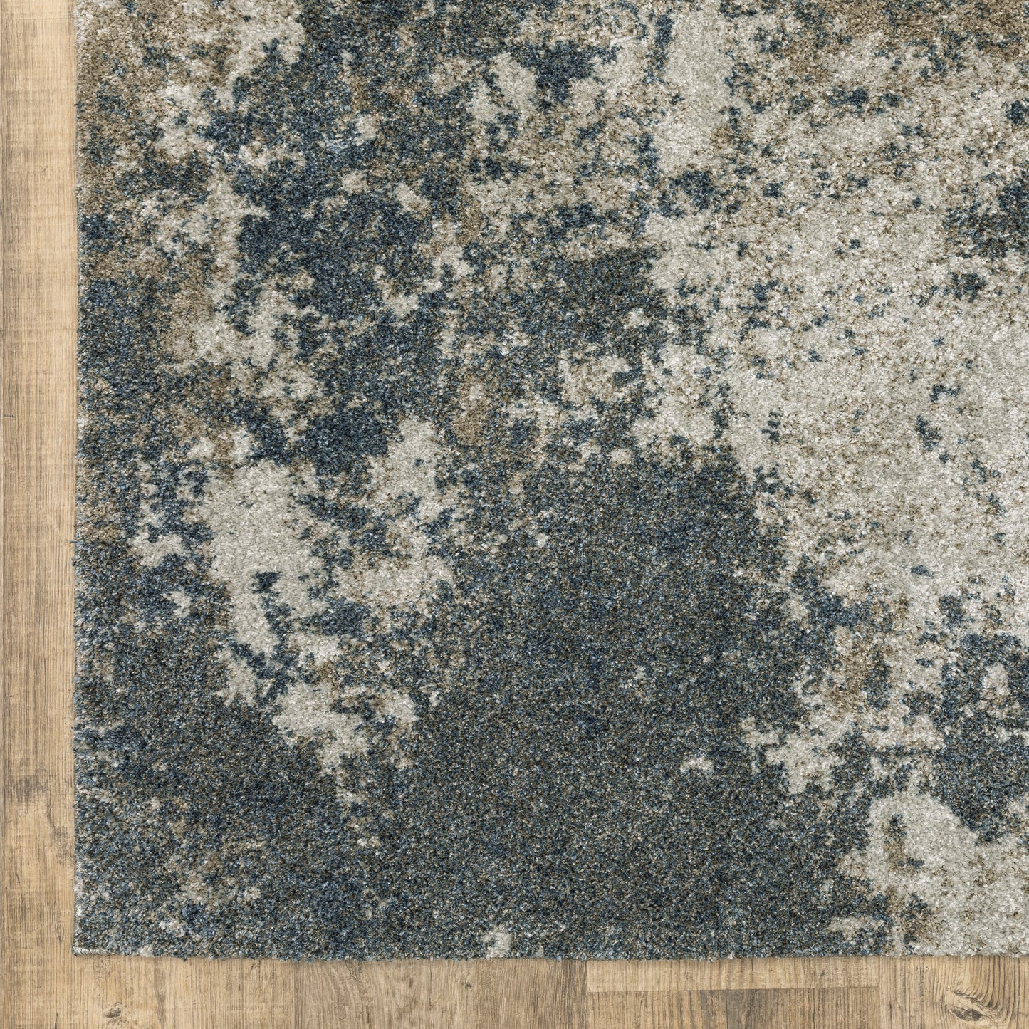 Oriental Weavers Alton  Teal Grey Modern & Contemporary