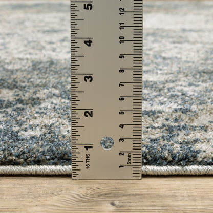 Oriental Weavers Alton  Teal Grey Modern & Contemporary