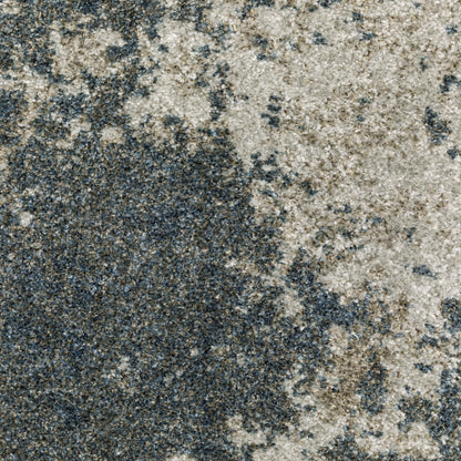 Oriental Weavers Alton  Teal Grey Modern & Contemporary