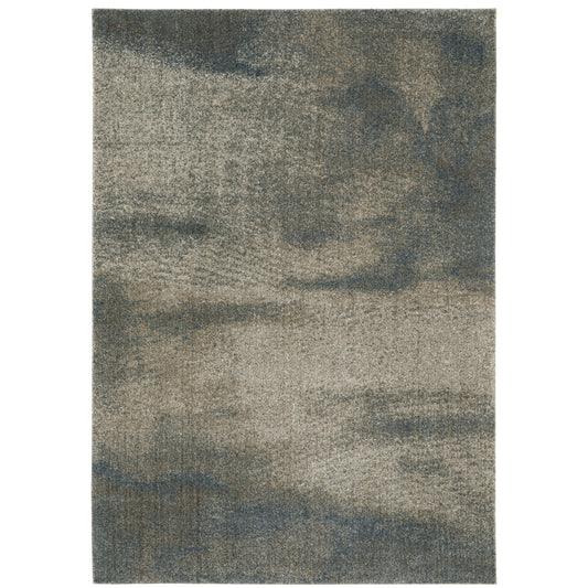 Oriental Weavers Alton  Grey Teal Industrial