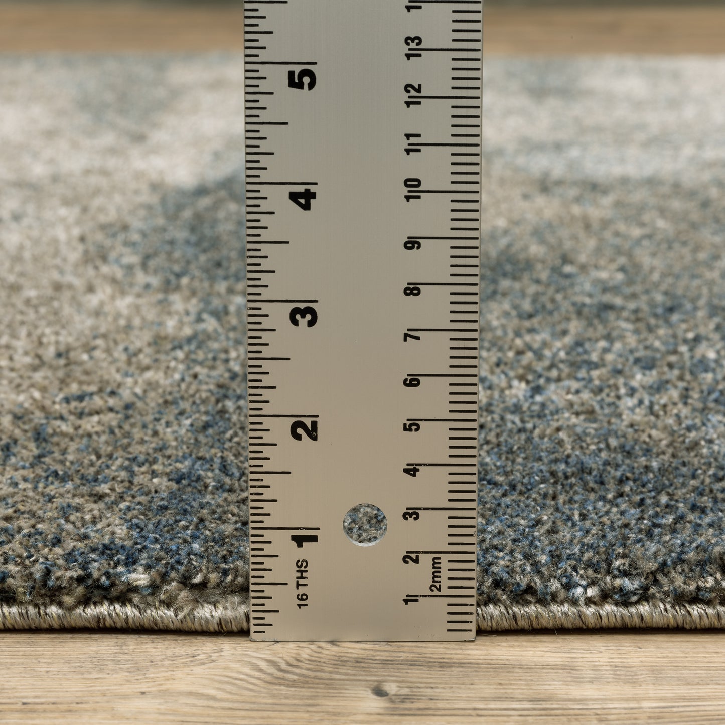 Oriental Weavers Alton  Grey Teal Industrial