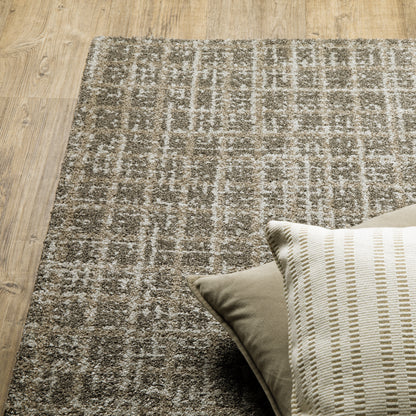 Oriental Weavers Alton  Grey Beige Modern & Contemporary