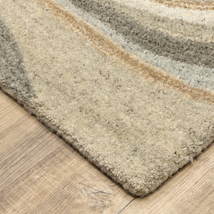 Oriental Weavers Anastasia  Beige Charcoal Modern & Contemporary