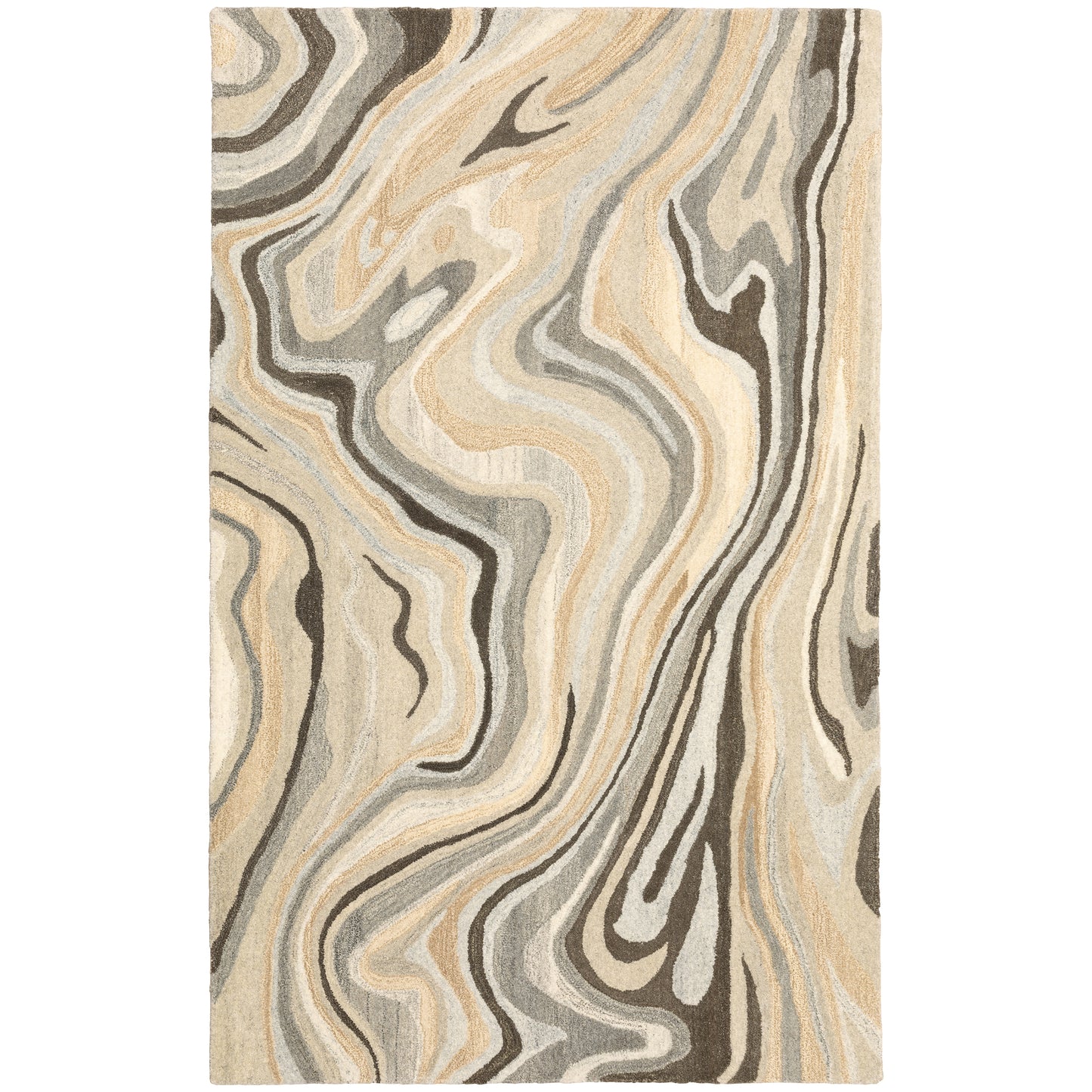 Oriental Weavers Anastasia  Beige Charcoal Modern & Contemporary