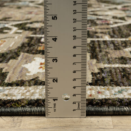 Oriental Weavers Andorra  Brown Multi Traditional