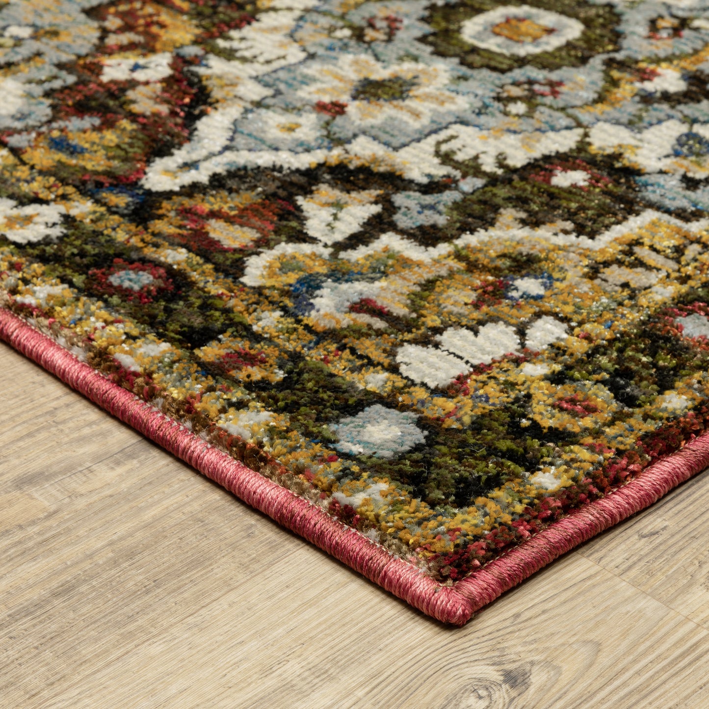 Oriental Weavers Andorra  Red Multi Traditional