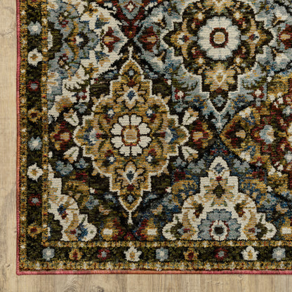 Oriental Weavers Andorra  Red Multi Traditional