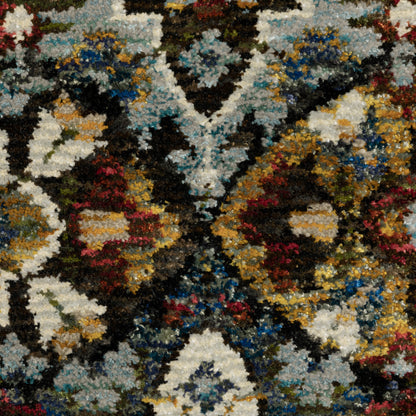 Oriental Weavers Andorra  Red Multi Traditional