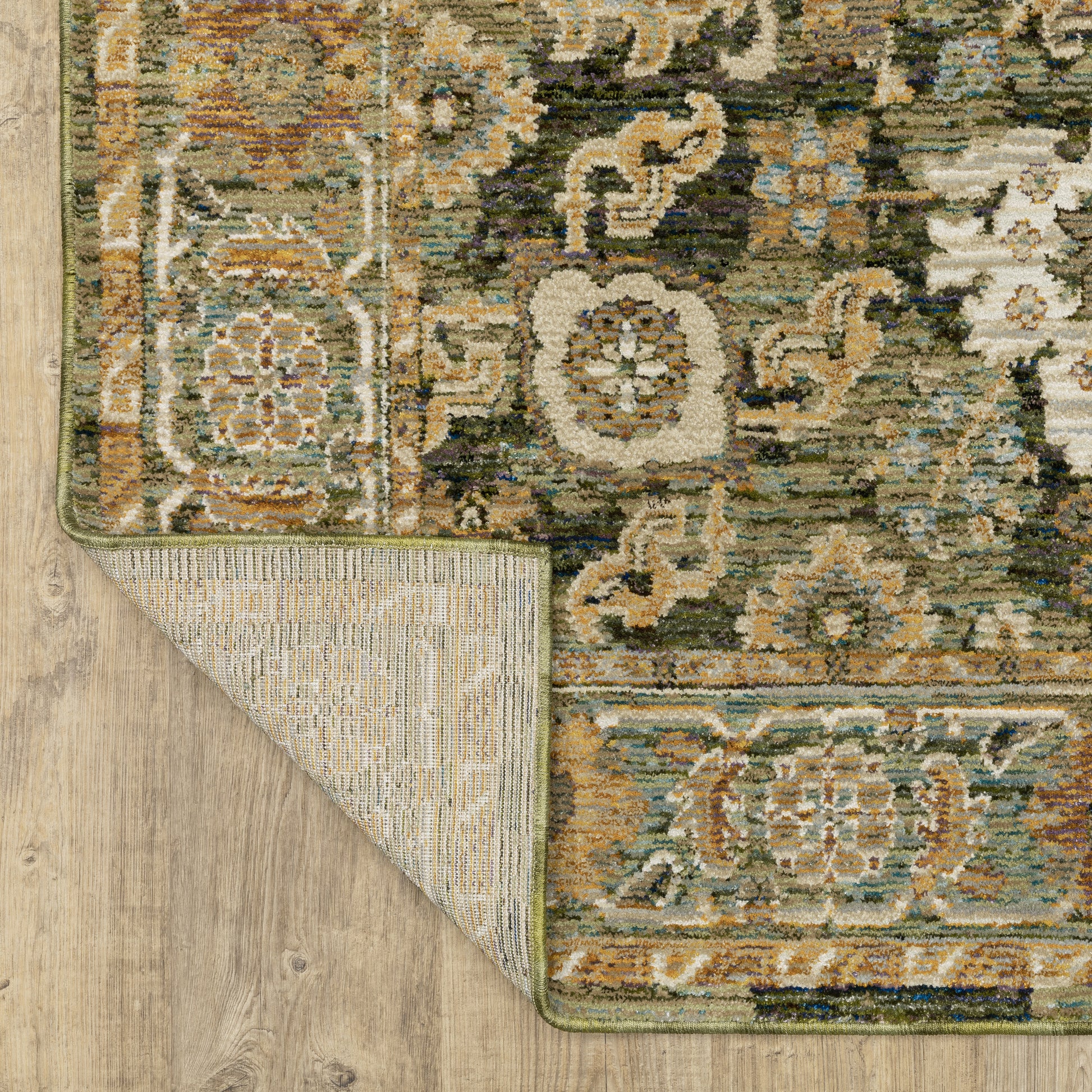 Oriental Weavers Andorra  Green Gold Traditional