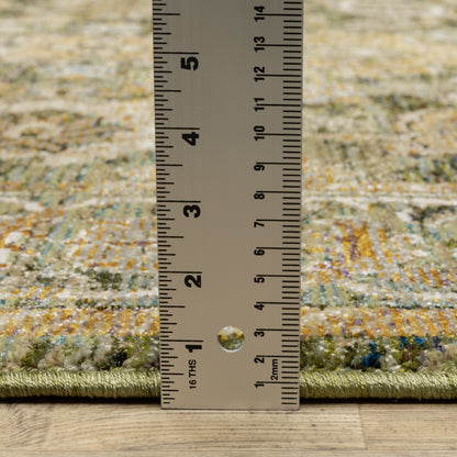 Oriental Weavers Andorra  Green Gold Traditional