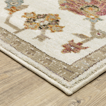 Oriental Weavers Andorra  Ivory Multi Traditional