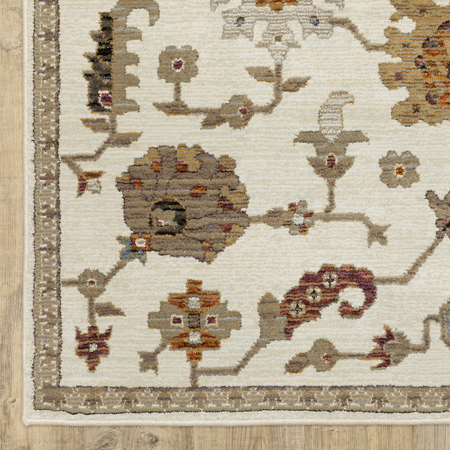 Oriental Weavers Andorra  Ivory Multi Traditional