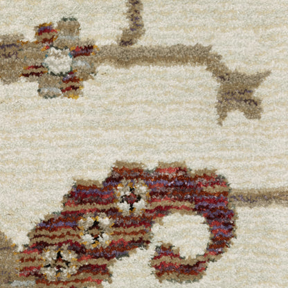 Oriental Weavers Andorra  Ivory Multi Traditional