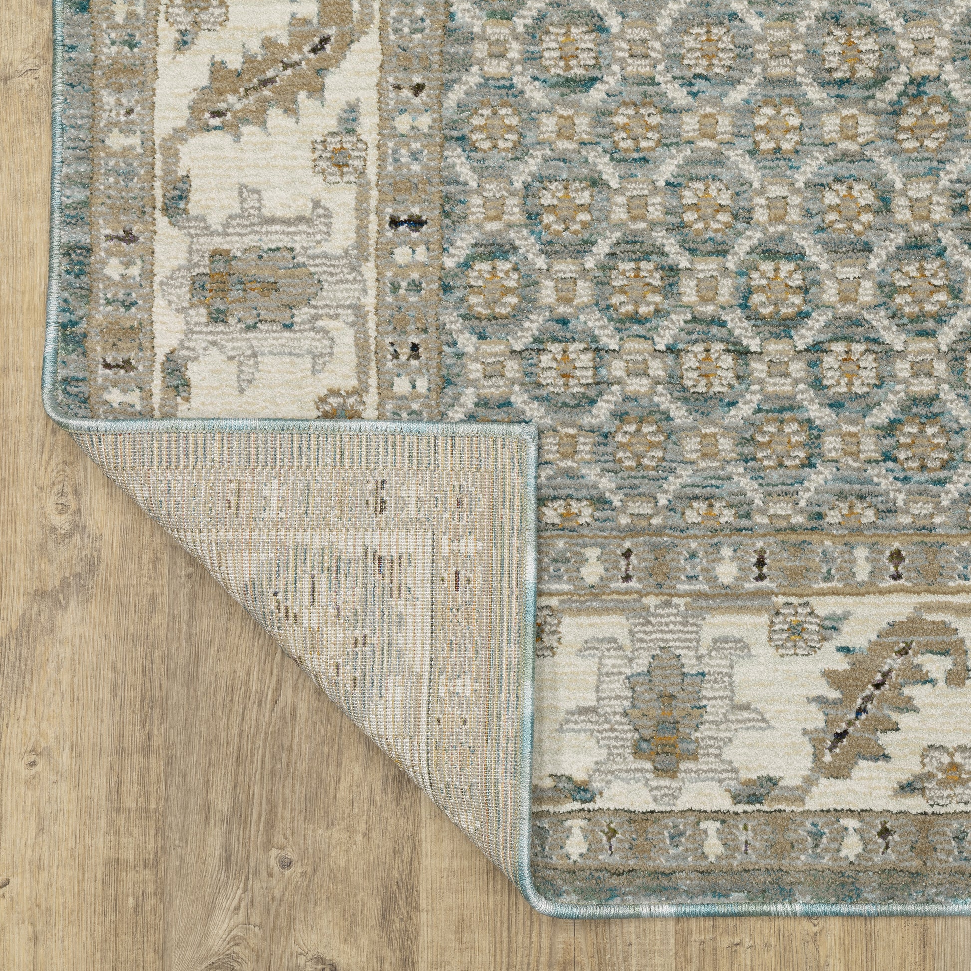 Oriental Weavers Andorra  Blue Ivory Traditional
