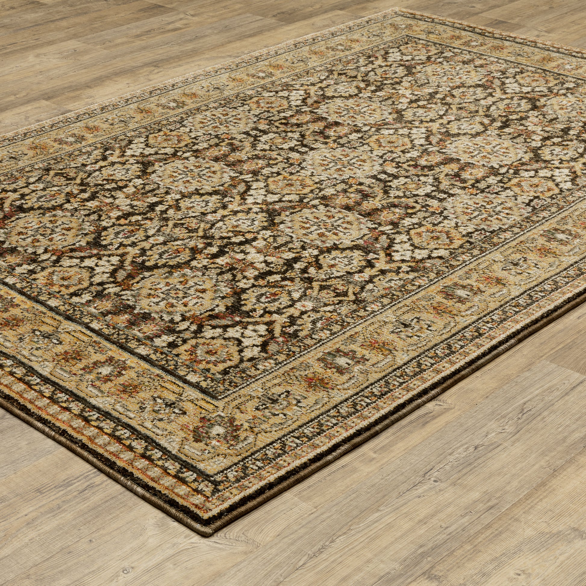 Oriental Weavers Andorra  Brown Gold Traditional