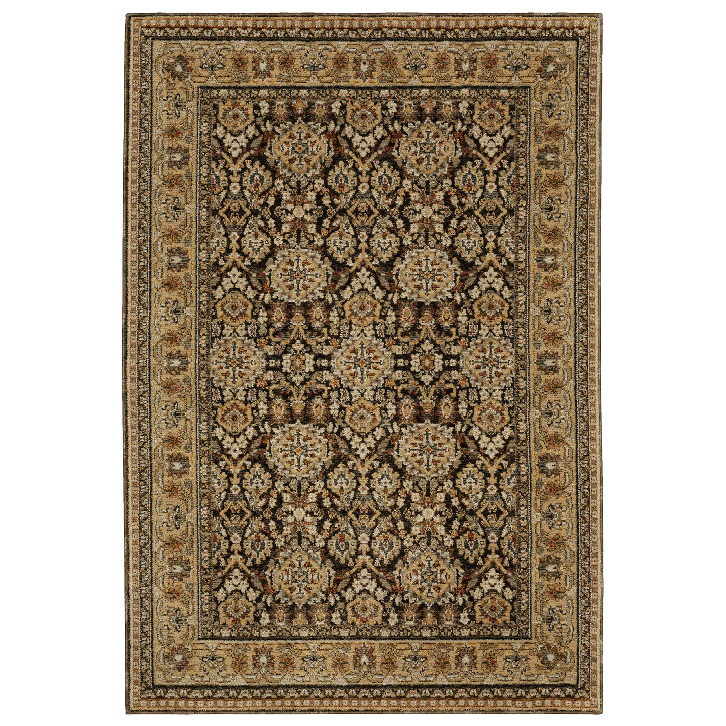 Oriental Weavers Andorra  Brown Gold Traditional