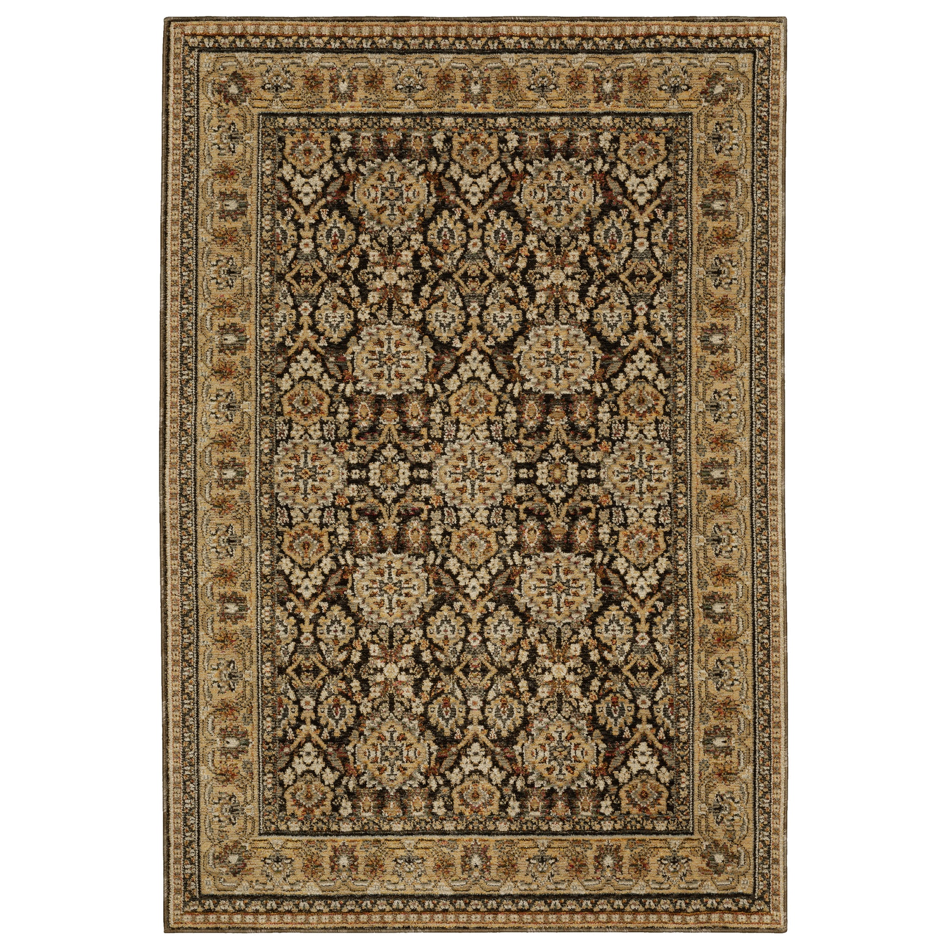 Oriental Weavers Andorra  Brown Gold Traditional