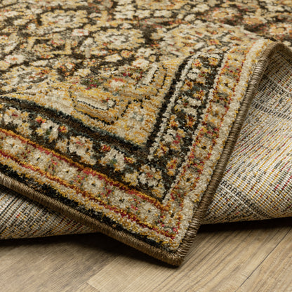 Oriental Weavers Andorra  Brown Gold Traditional