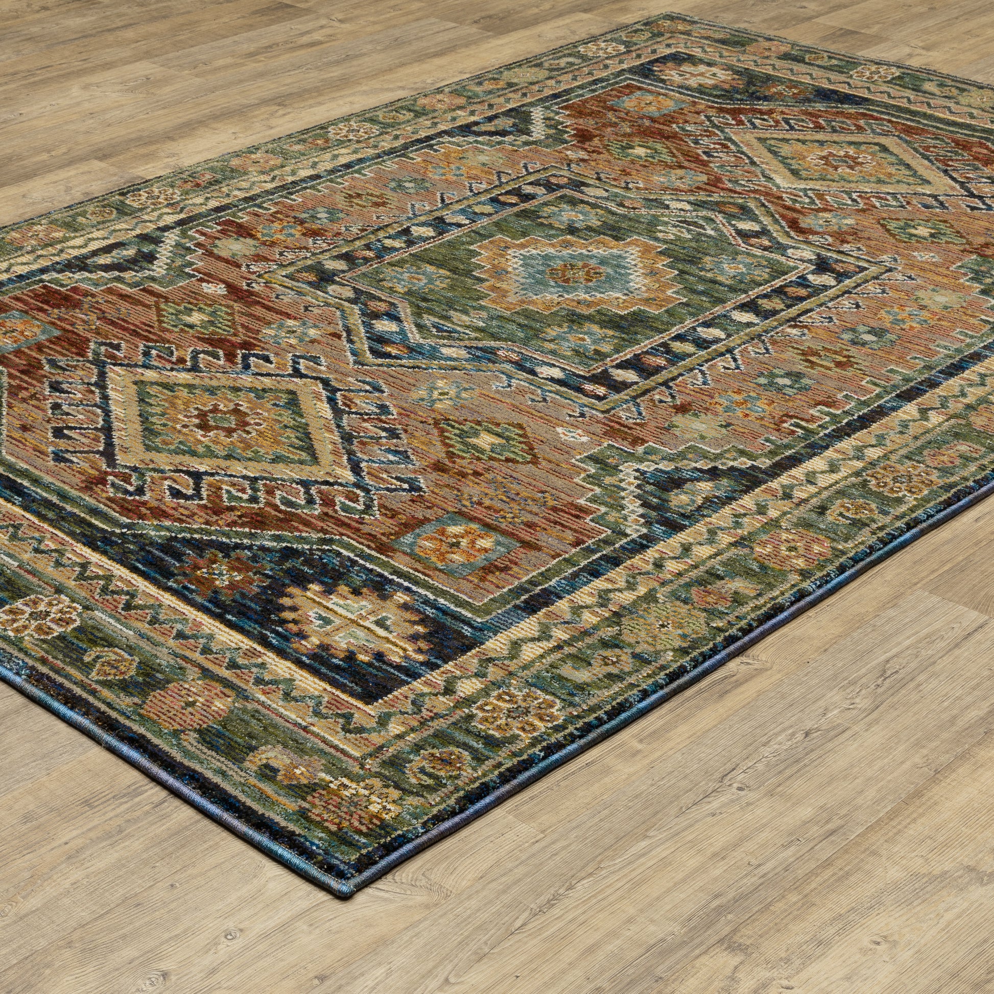 Oriental Weavers Andorra  Blue Multi Bohemian