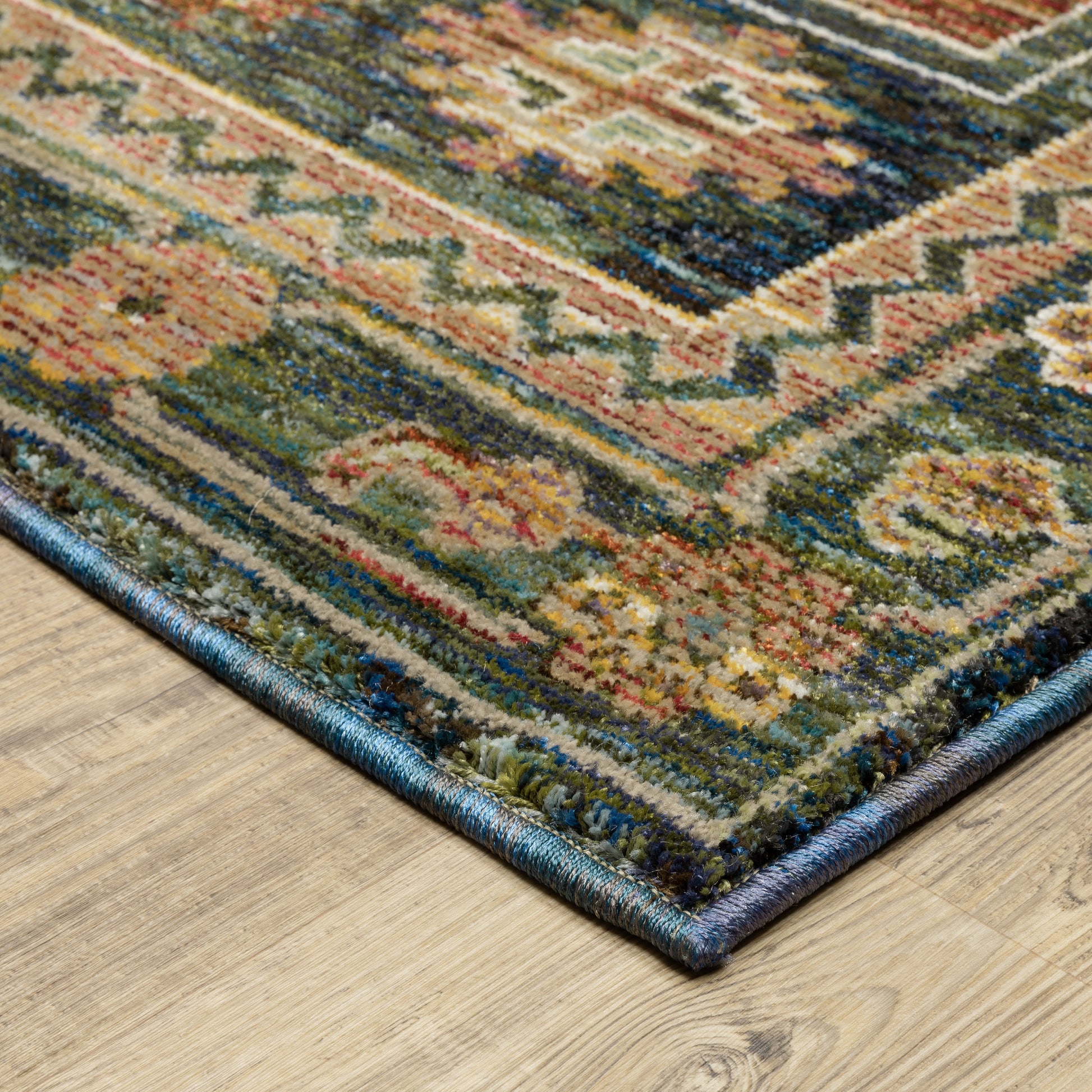 Oriental Weavers Andorra  Blue Multi Bohemian