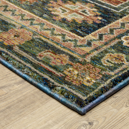 Oriental Weavers Andorra  Blue Multi Bohemian