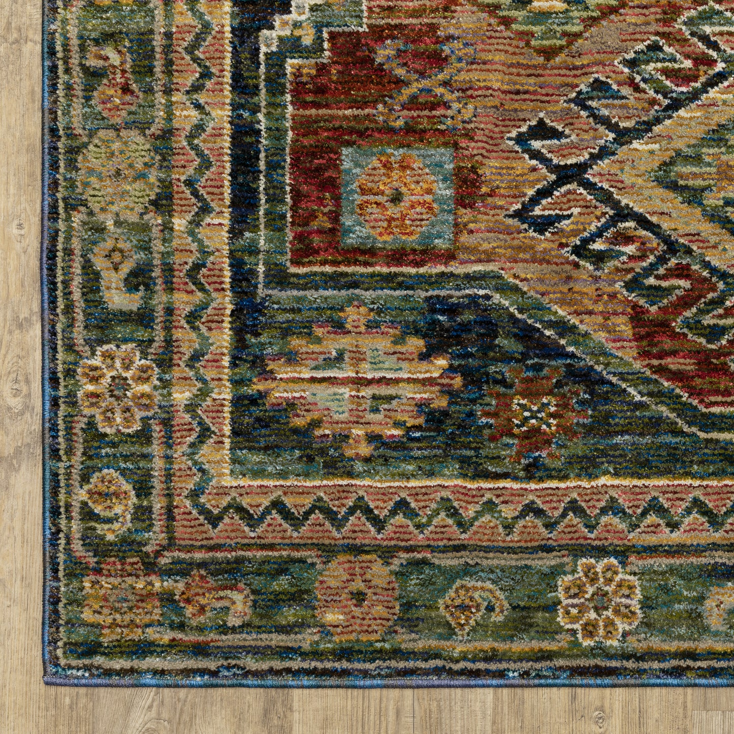 Oriental Weavers Andorra  Blue Multi Bohemian