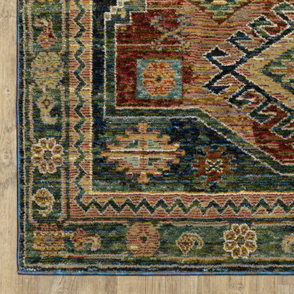 Oriental Weavers Andorra  Blue Multi Bohemian