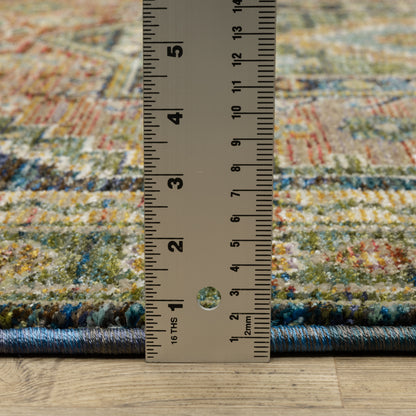 Oriental Weavers Andorra  Blue Multi Bohemian