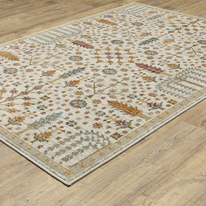 Oriental Weavers Andorra  Ivory Gold Bohemian