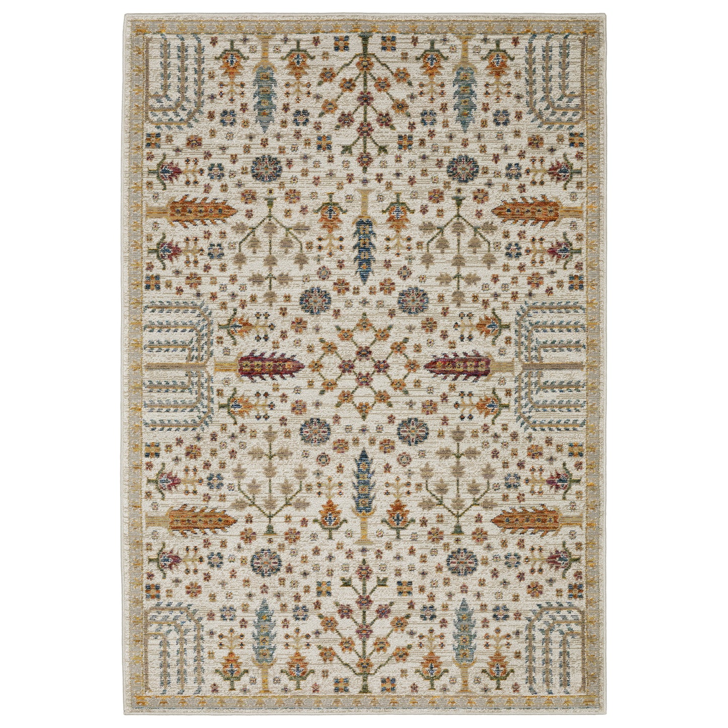 Oriental Weavers Andorra  Ivory Gold Bohemian