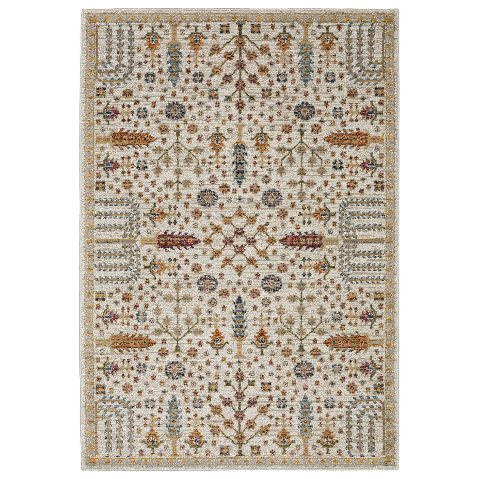 Oriental Weavers Andorra  Ivory Gold Bohemian