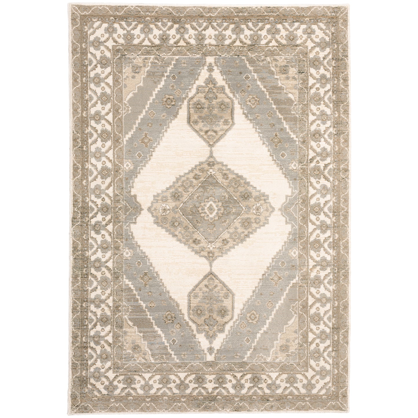 Oriental Weavers Andorra  Beige Ivory Traditional